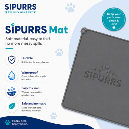 Anti-Splash Mat For The Sipurrs