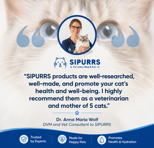 Sipurrs™ PurrSense 4L | Motion-Activated Cat Fountain