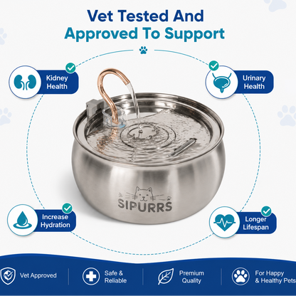 Sipurrs™ Cat Wellness Kit | Fountain-4L
