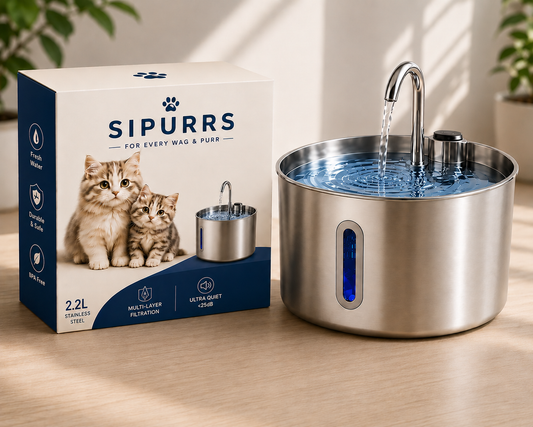 Sipurrs Cat Fountain - 2.2L