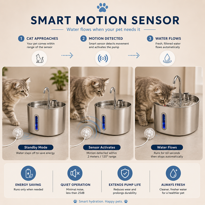 Sipurrs Cat Fountain - 2.2L